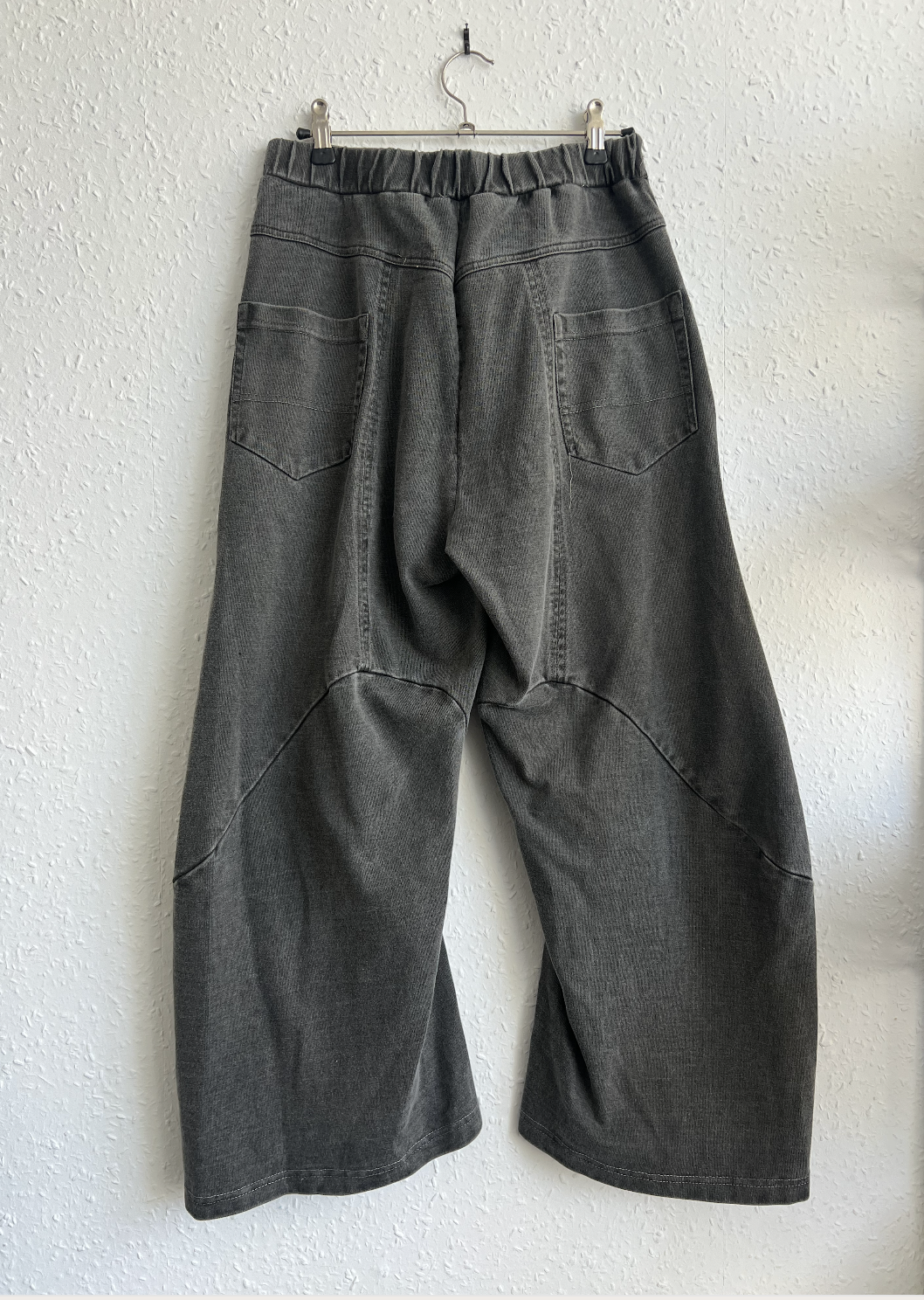 Cropped engineered joggers