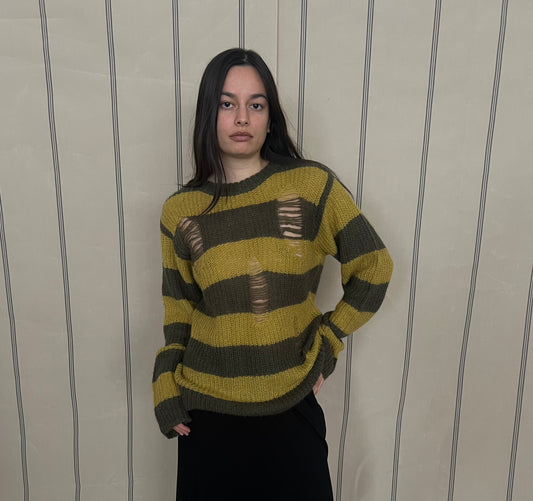 Abx striped knit