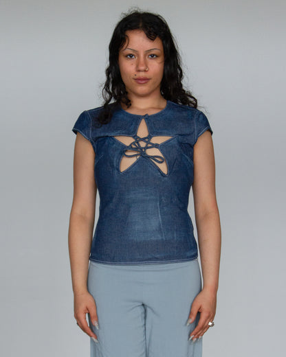 Denim Star top