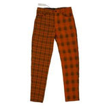 double plaid trousers